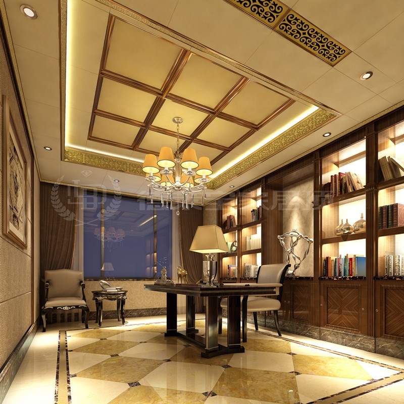 德莱宝家居顶：走心的书房设计，帮您坐拥书城！