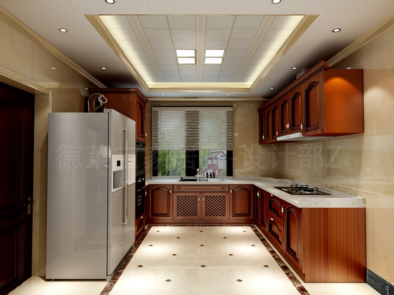 德莱宝全屋定制吊顶︱爱上厨房里的艺术生活！