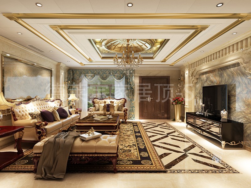 德莱宝|客厅装集成吊顶，好处多！