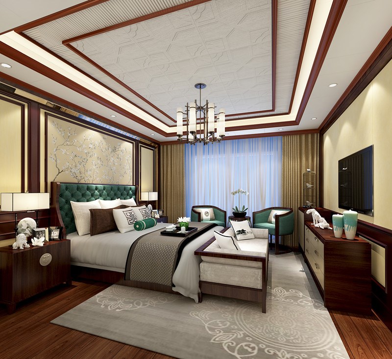 【中式风格】全屋定制吊顶赏析