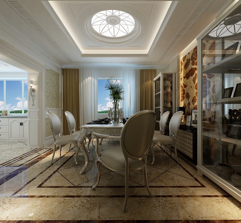 【欧式风格】全屋定制吊顶赏析